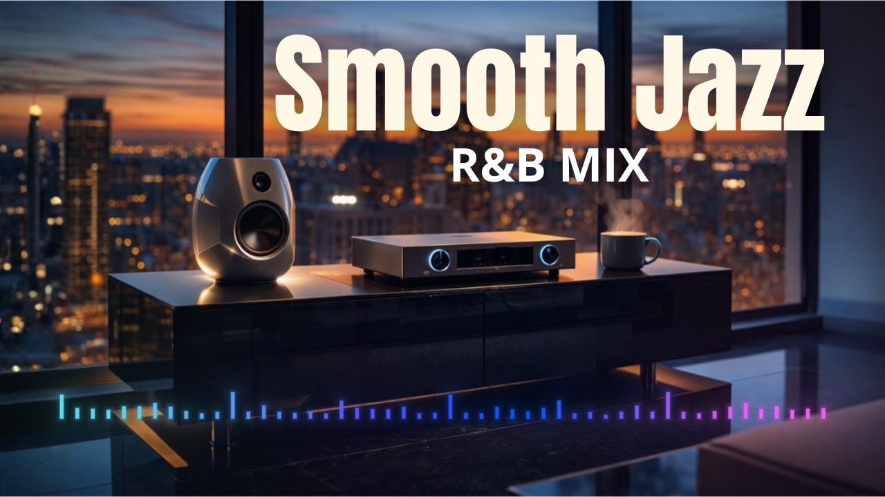 Smooth Jazz & R&B Mix ｜Effortless Productivity Melody Flow for Study, Work & Relaxation