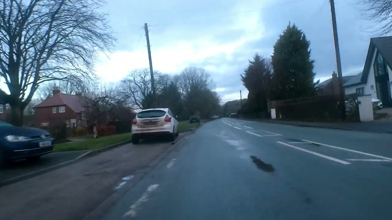 Cycling through Lower Withington, 8.45am, January 2026