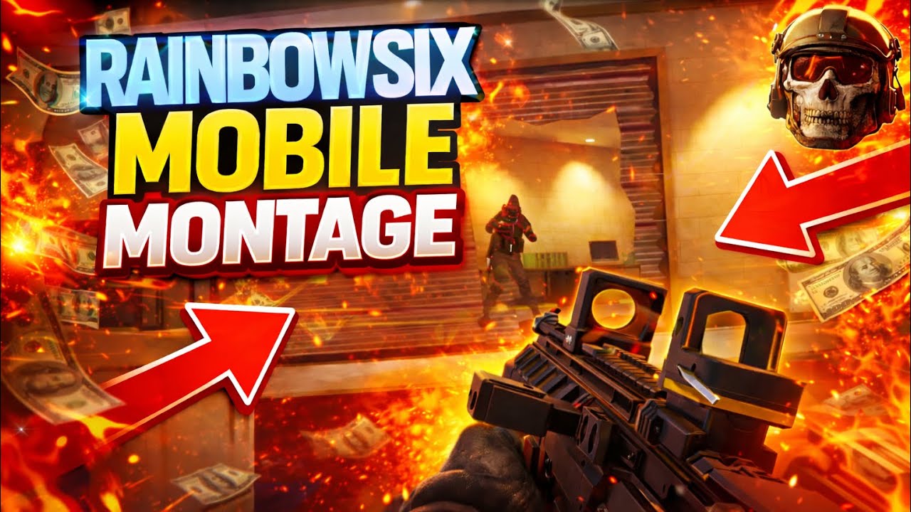 R6 Mobile Highlights | Smooth + Tactical Gameplay 🔥