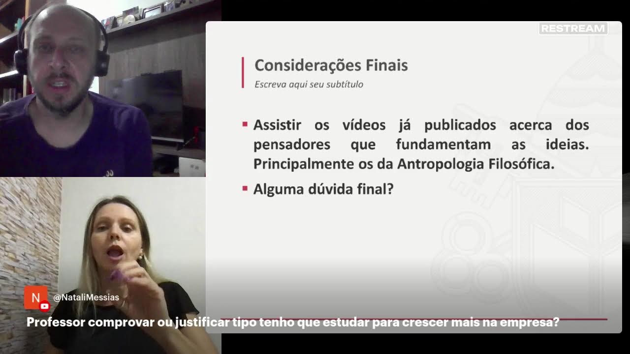 Encontro Online Introdu&ccedil;&atilde;o &agrave; Filosofia Semana 5