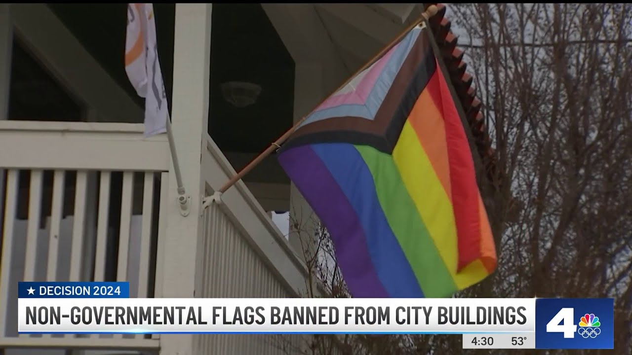 Huntington Beach Measure B bans nongovernmental flags on city properties