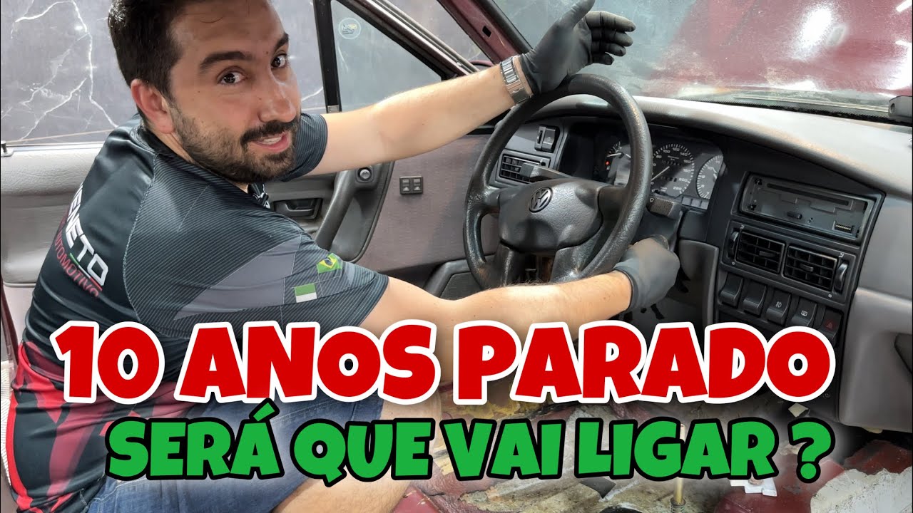 TENTAMOS LIGAR O MOTOR DO SANTANA ABANDONADO | 10 Anos Depois