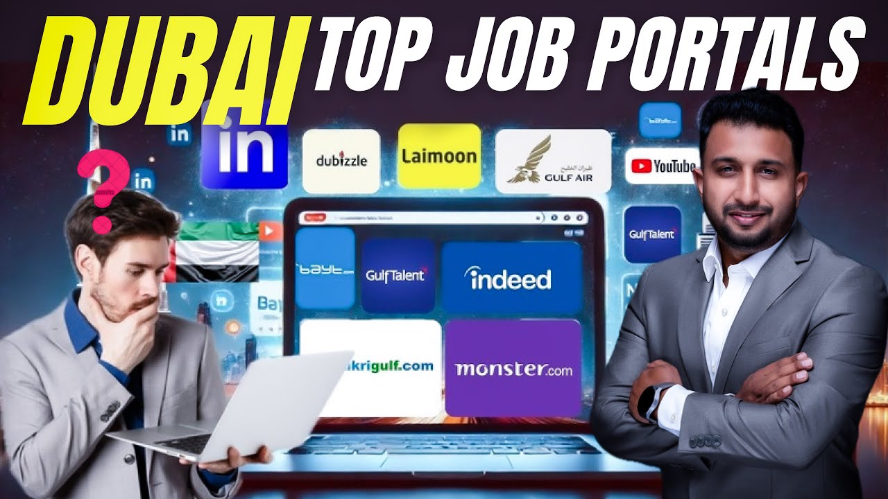 🚀 Top Job Portals to Find Jobs in Dubai! (Must-Watch) 🇦🇪