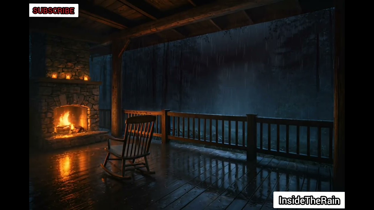 Cozy Porch Rain Sounds for Deep Sleep