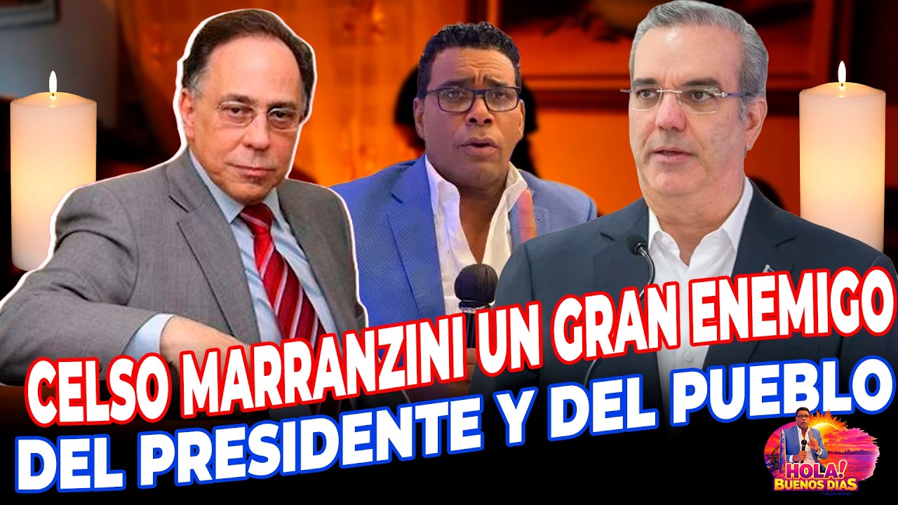 CELSO MARRANZINI UN GRAN ENEMIGO DEL PRESIDENTE Y DEL PUEBLO