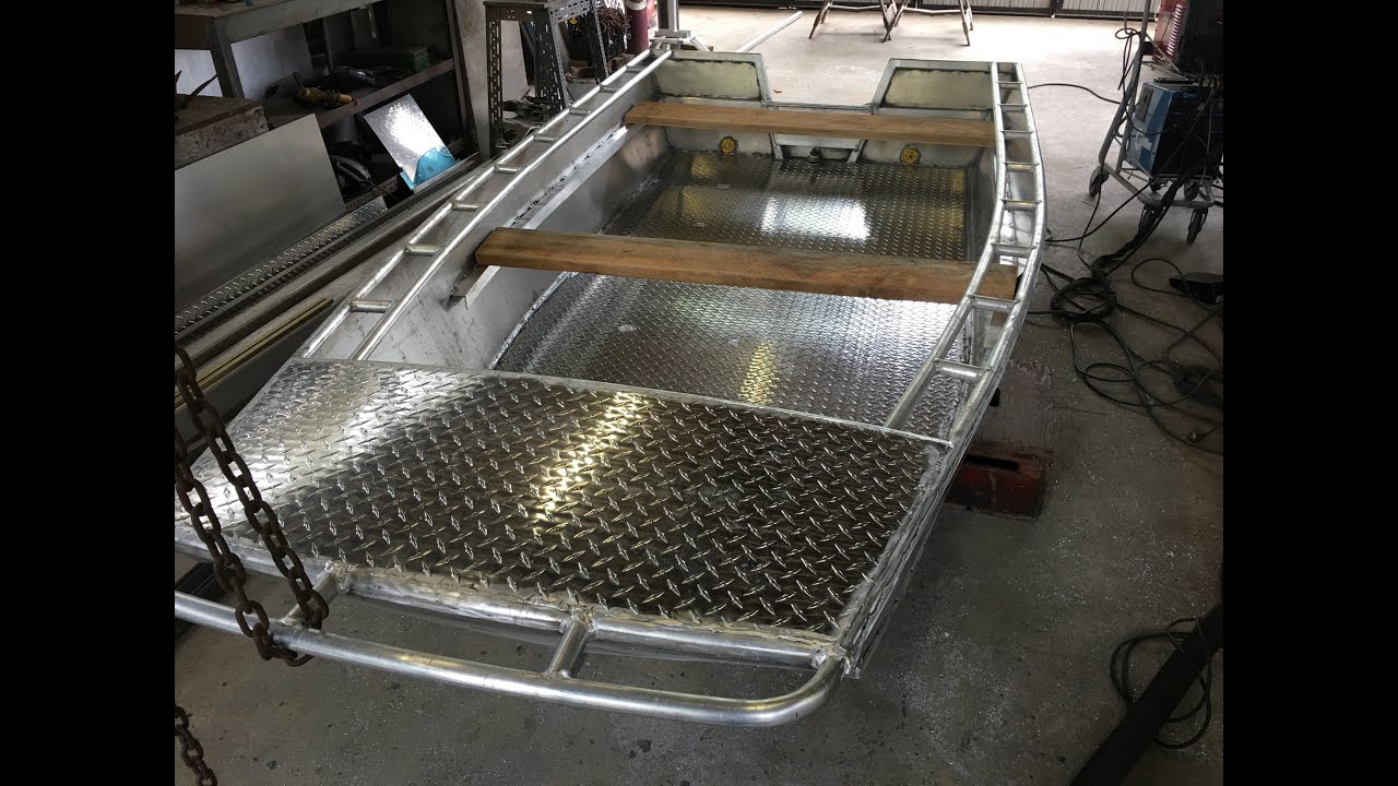 11 foot Aluminum boat build
