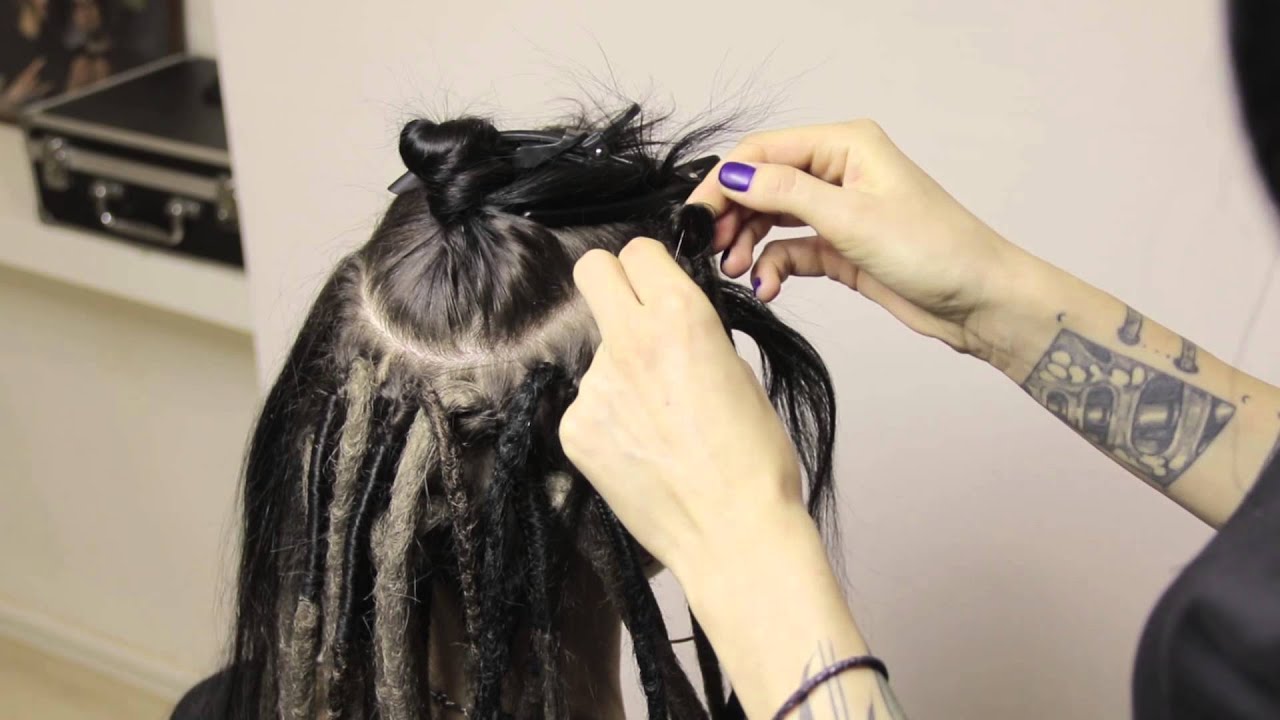 Manual: Install Dreadlock (DE and SE) Extensions  (subtitles)
