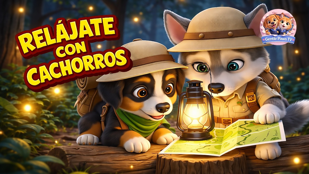 24H con Lindos Cachorros | Música Relajante y Día de Calma