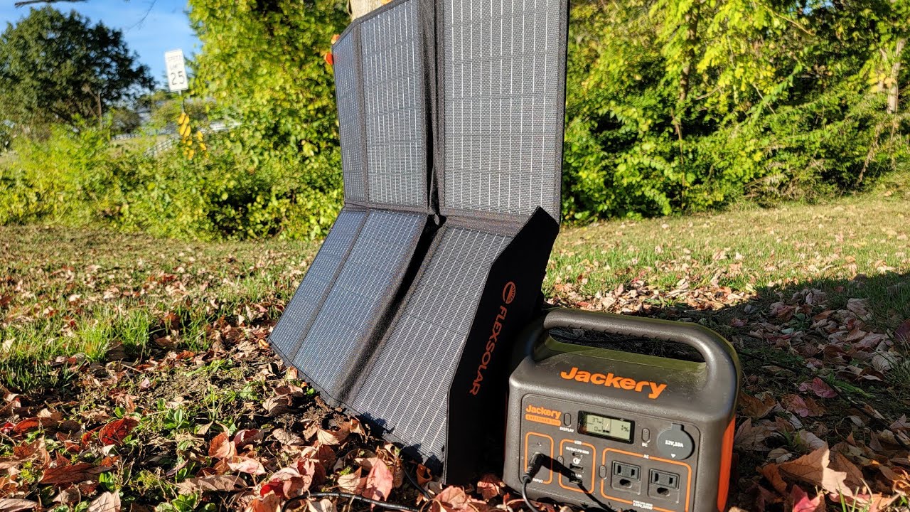 Flexsolar 60 Watt. charging Jackery 300. How long will it take?