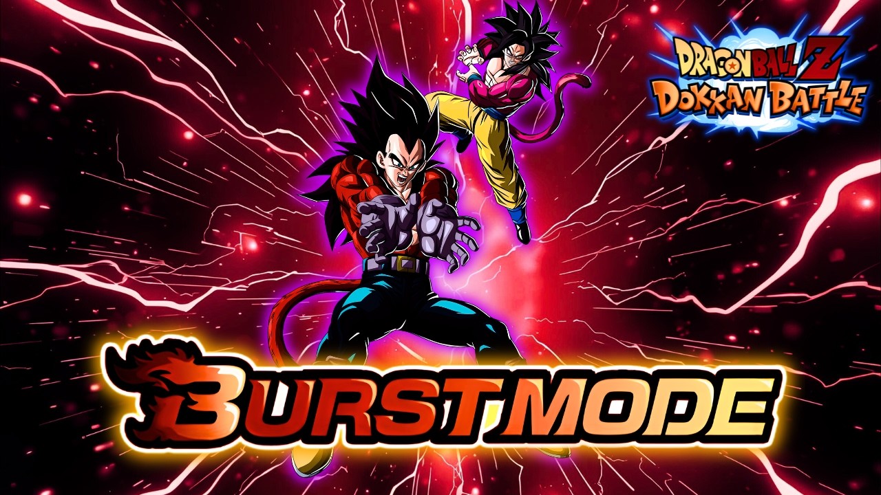 Burst Mode! | SSJ4 Vegeta & Goku!! | ALL MISSIONS!! | NO ITEMS!! (DBZ: Dokkan Battle)