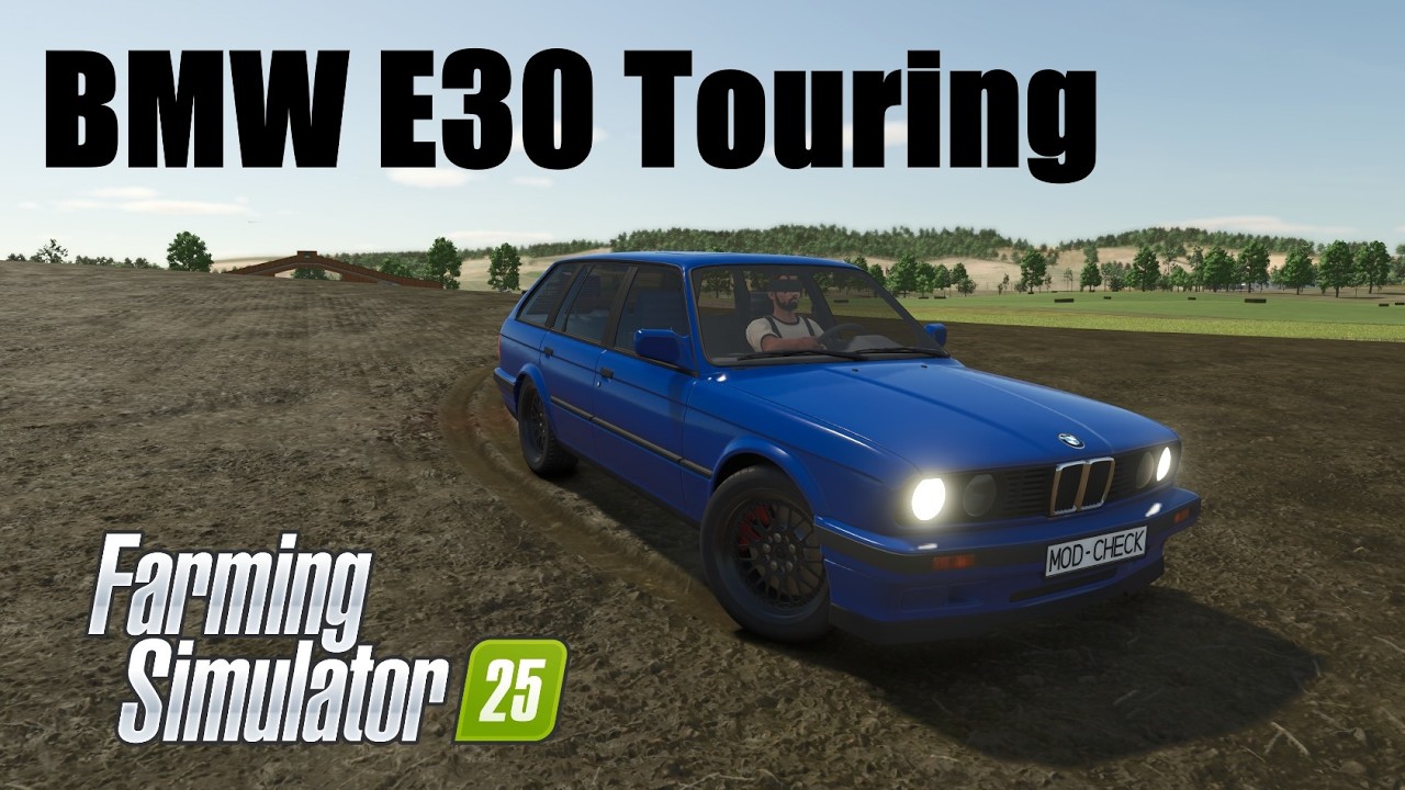 Farming Simulator 25 Mods - BMW E30 Touring