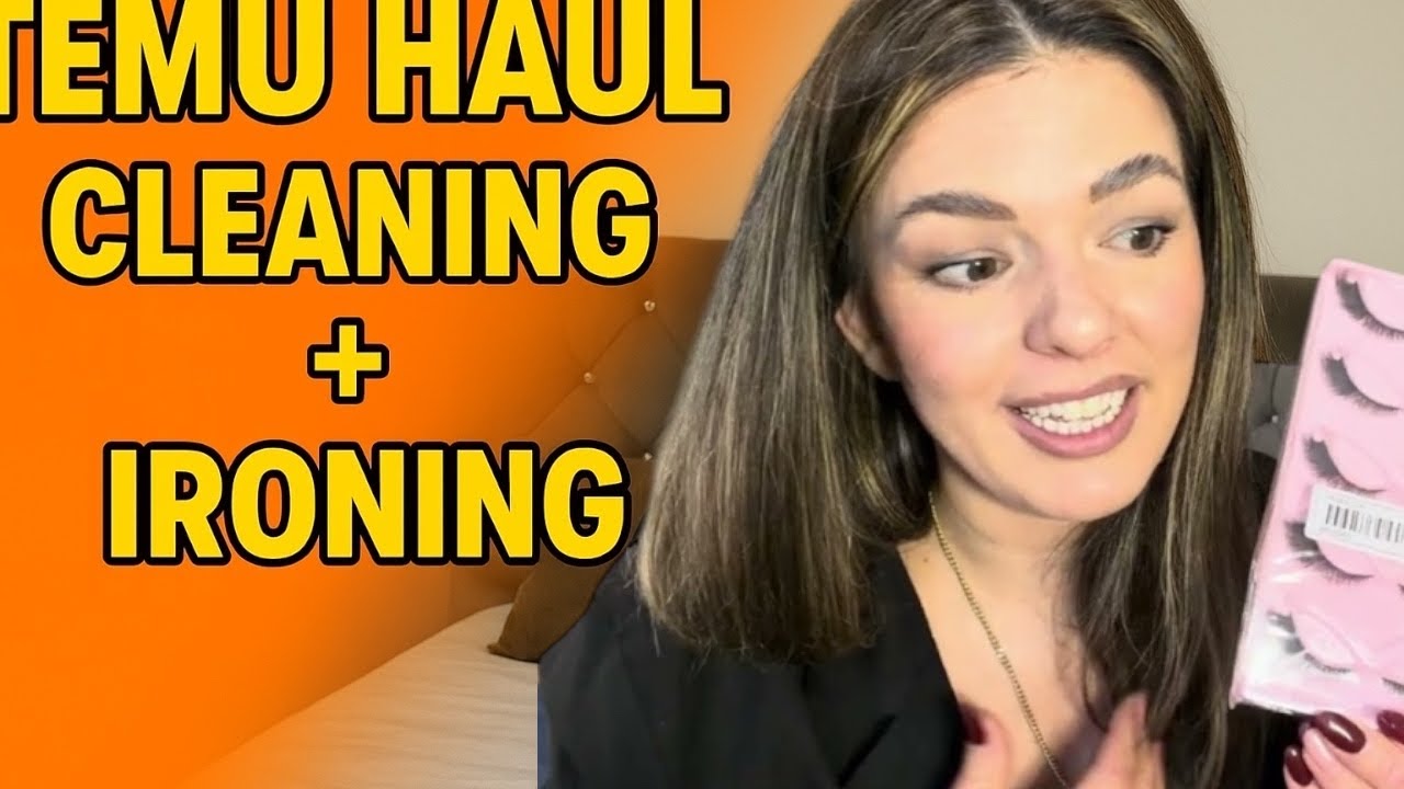 HAUL më i madh që kam bërë! TEMU + Pastrim + Hekurosje + Blerje ushqimore  (English subtitles) 