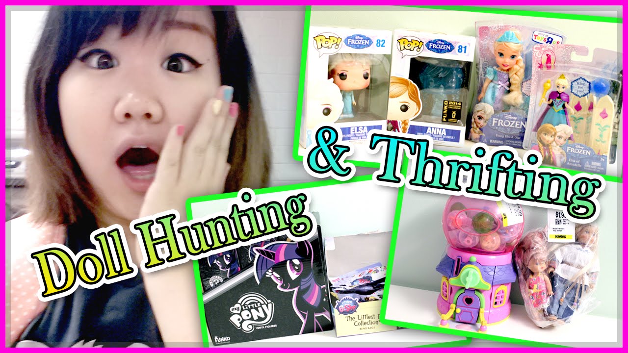 TOY HUNTING & THRIFTING - Monster High, My Little Pony, Equestria Girls, Frozen, Funko and More!