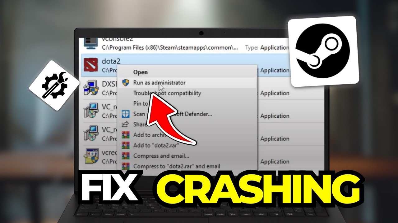 How To Fix Steam Games Crashing On Windows PC 2026 | Step By Step