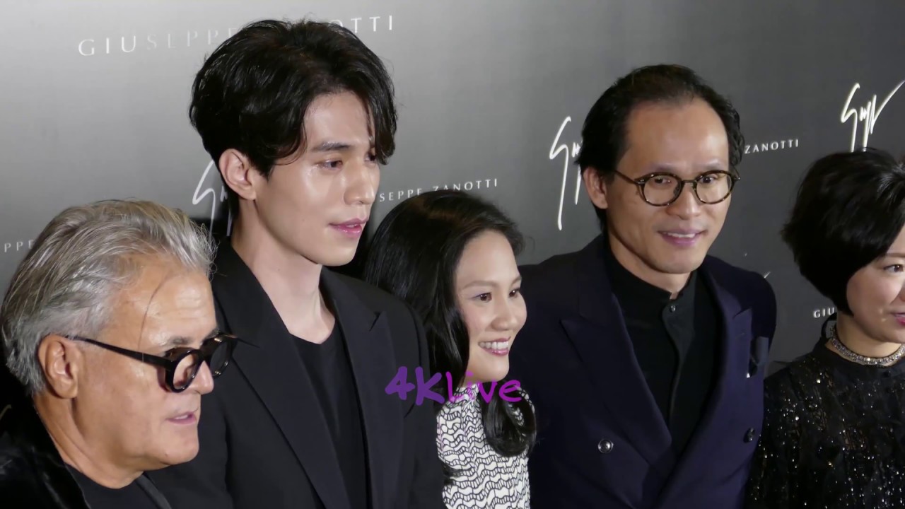 20171026 Lee Dong Wook at Giuseppe Zanotti event 4KLive