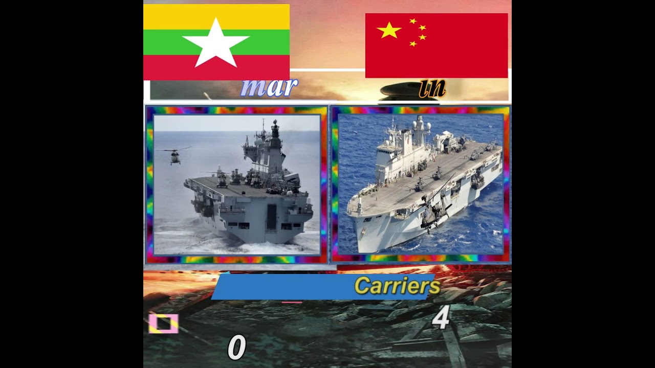 myanmar vs china military navy power 