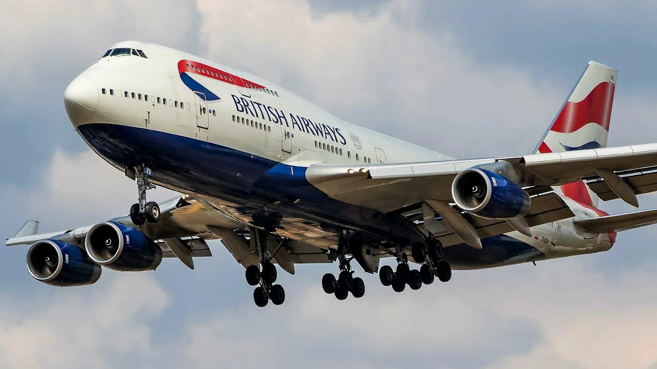 45 minutes of Boeing 747 ONLY !  ALL AIRLINES / Landing, and Take off around the World