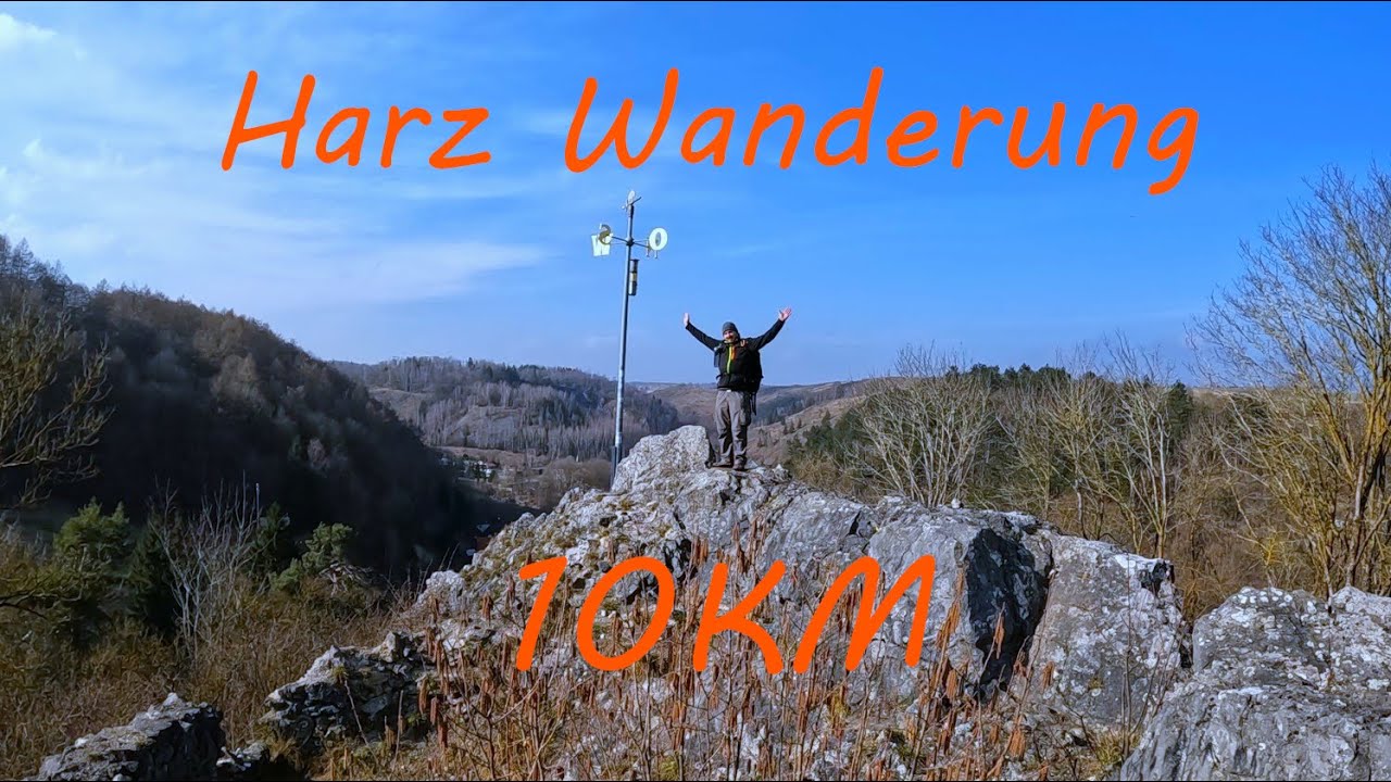 Wanderung im Harz, vorbei am Blauen See und zum hohen Kleef