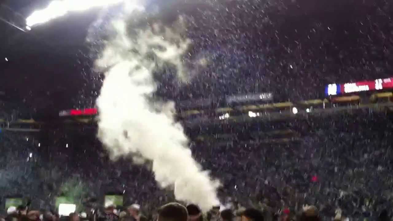 CenturyLink Field fans celebrate after NFC Championship win