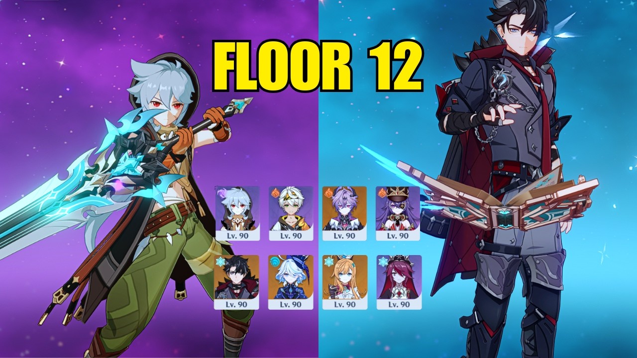 Razor Overload & C0 Wriothesley Freeze | Genshin Impact 6.4 Spiral Abyss Floor 12