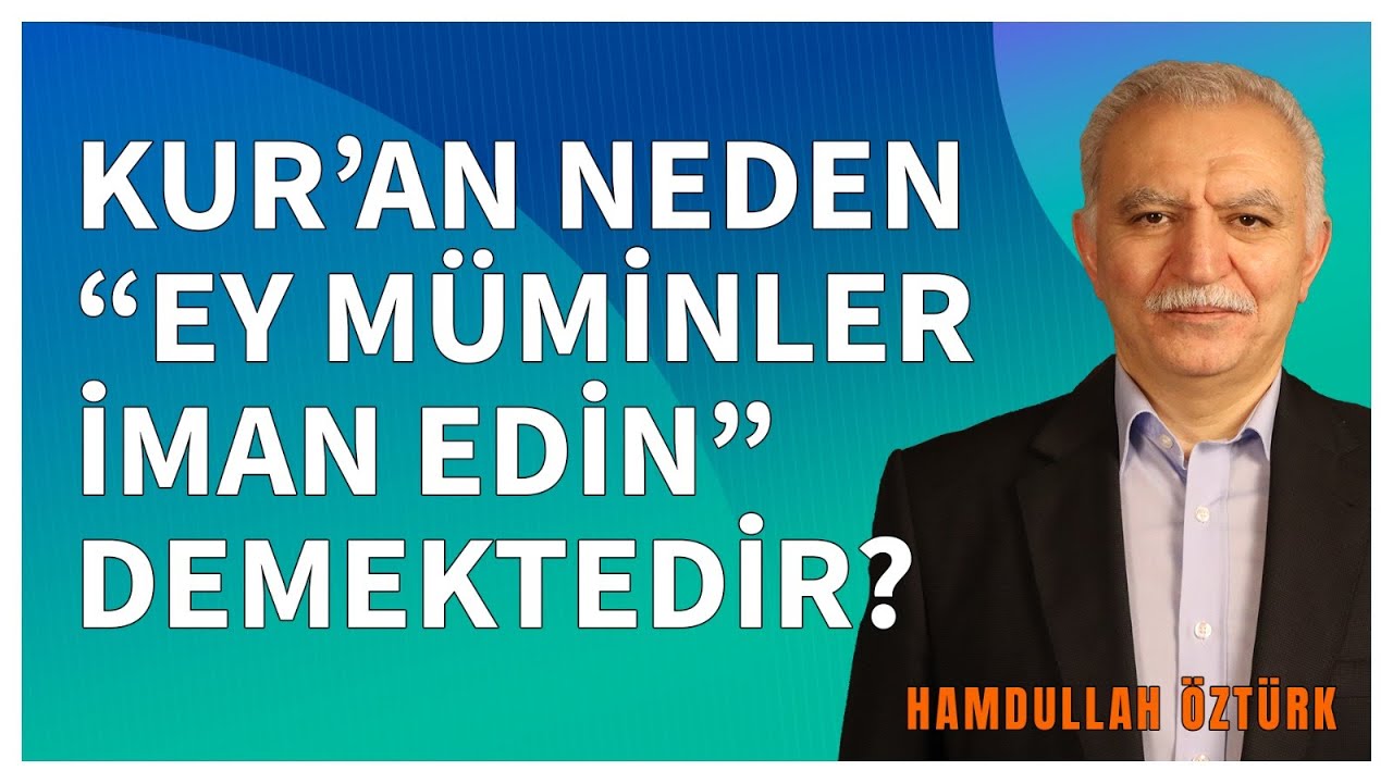 KUR'AN NEDEN 