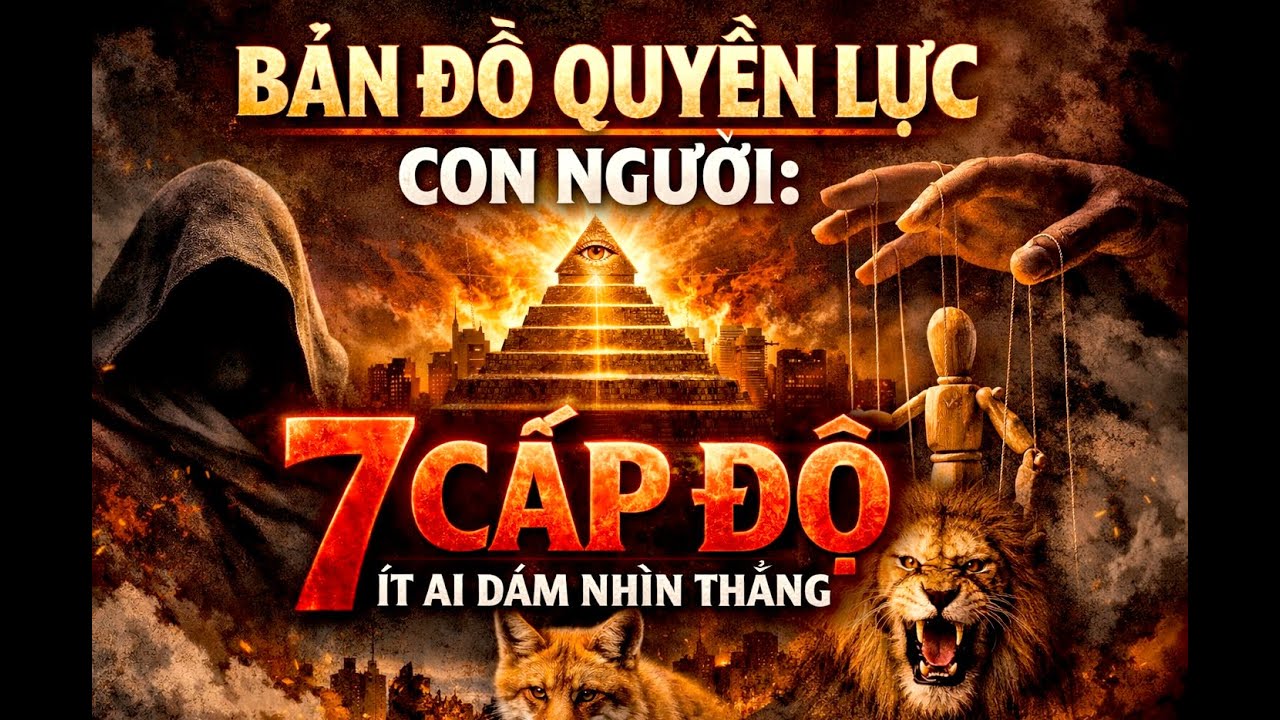 7 Cấp Độ Chi Phối Con Người – Từ Mộng Du Đến Hư Không