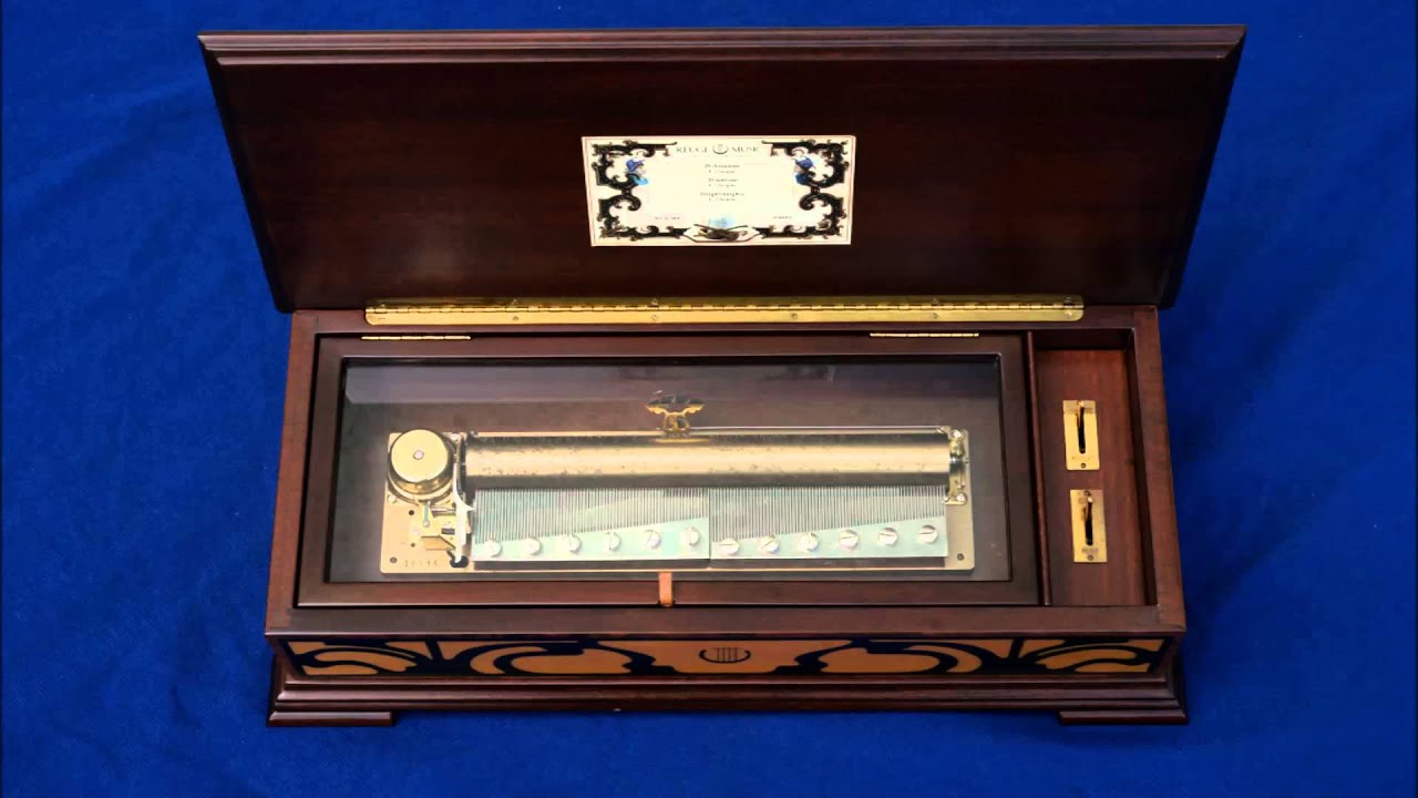 Reuge 144 note music box リュージュ１４４弁３曲オルゴール Polonaise/F.Chopin
