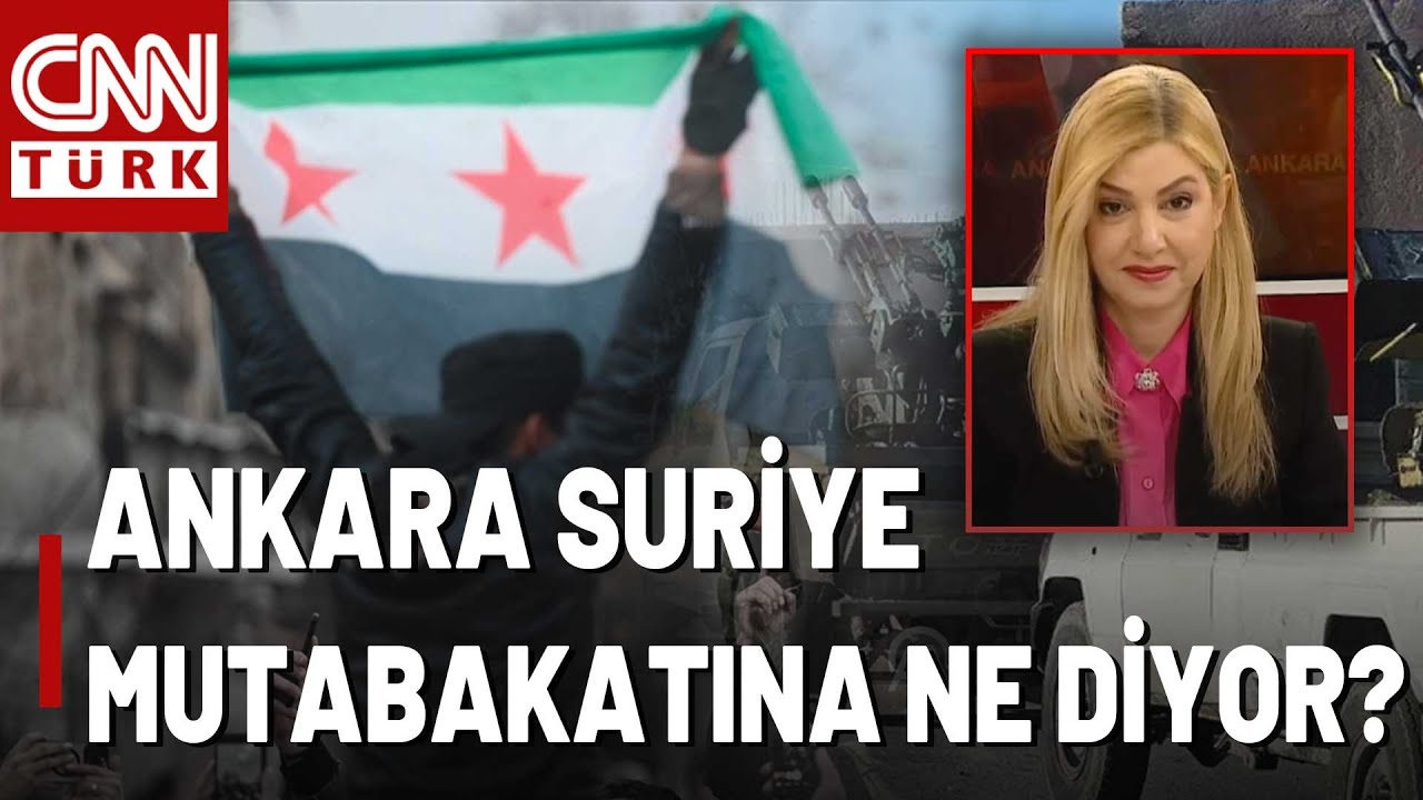 Ankara'dan Suriye Mesajı: Dicle Canova Aktardı! 