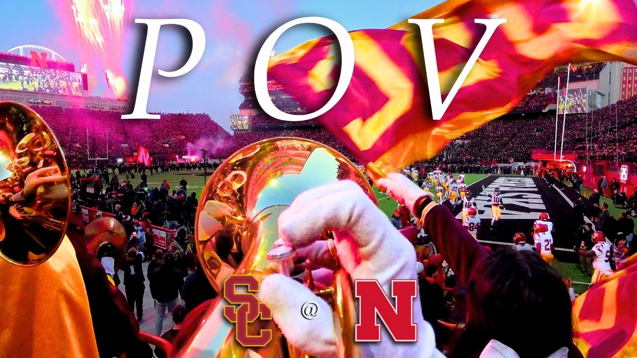 POV: Husking Corns | Trojan Marching Band (USC vs. Nebraska)