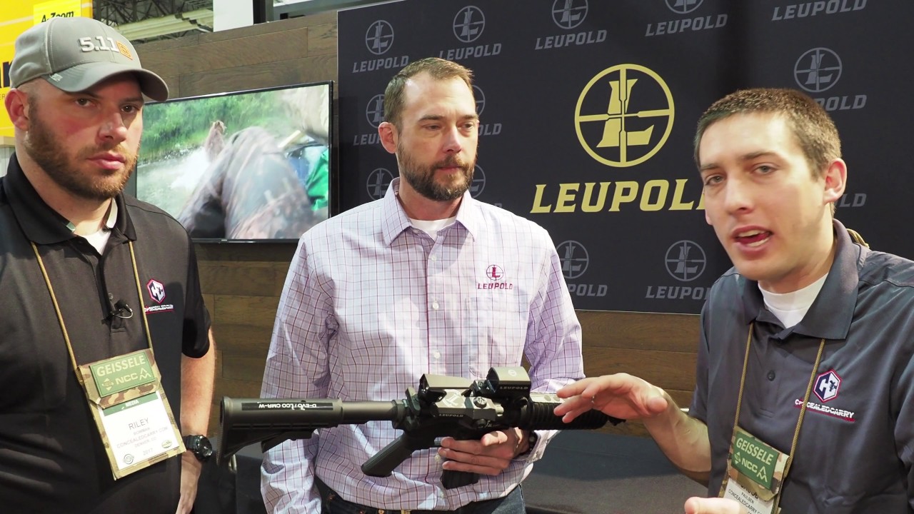 SHOT Show 2017 - Leupold D-Evo Optic Used in Conjunction with Red Dot