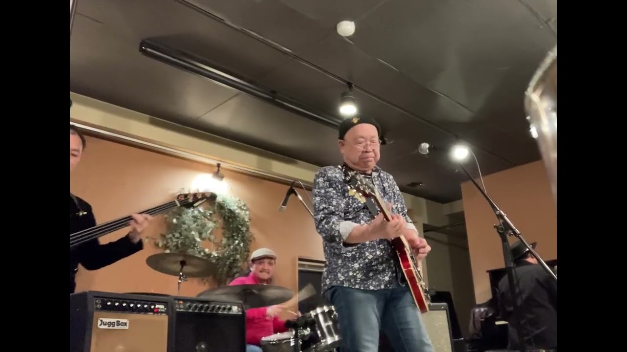 所沢モジョ•ケンタローブルースジャムセッション　　Teardrops cover  ふらふら　#ロックンロール       #ブルースセッション　#rocknroll 