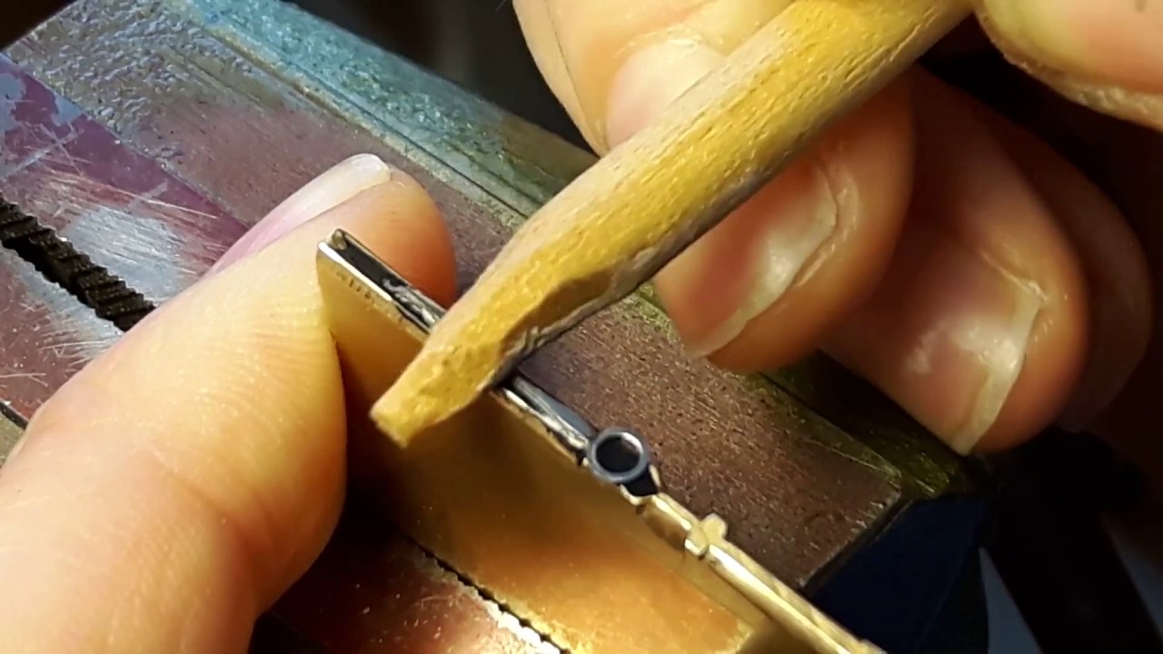 Polishing the hour hand