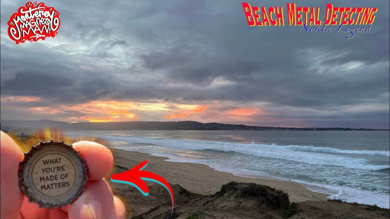 The LOST Tapes! Beach Metal Detecting Monterey Bay, California!