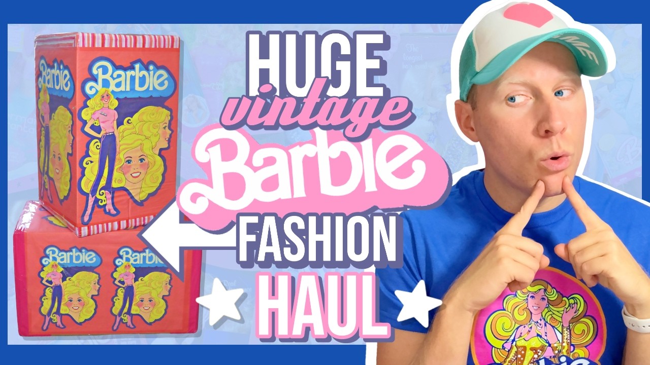 ОГРОМНАЯ РАСПАКОВКА ВИНТАЖНЫХ BARBIE! 🎀 (Загадочные коробки с куклами!)