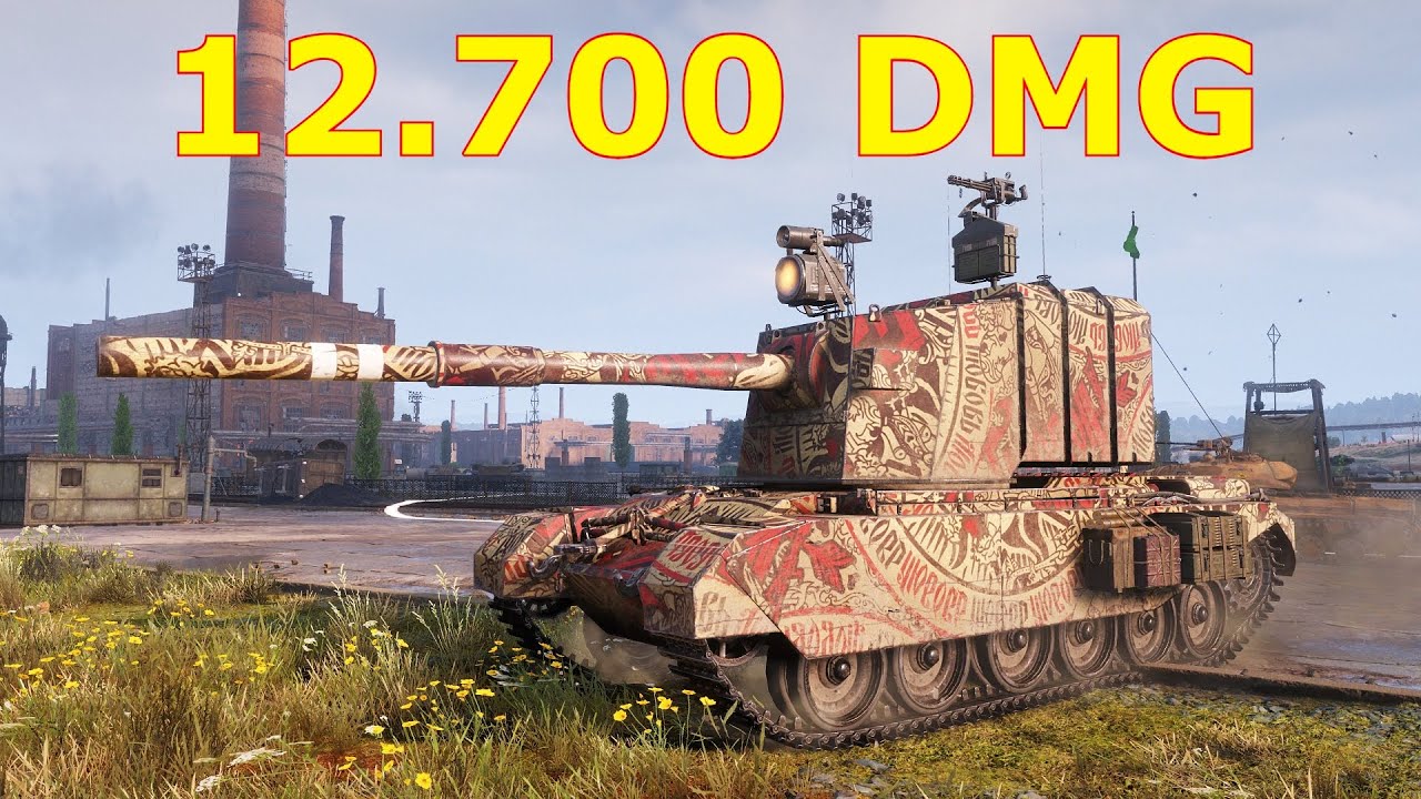 World of Tanks FV4005 Stage II - 8 Kills 12,7K Damage