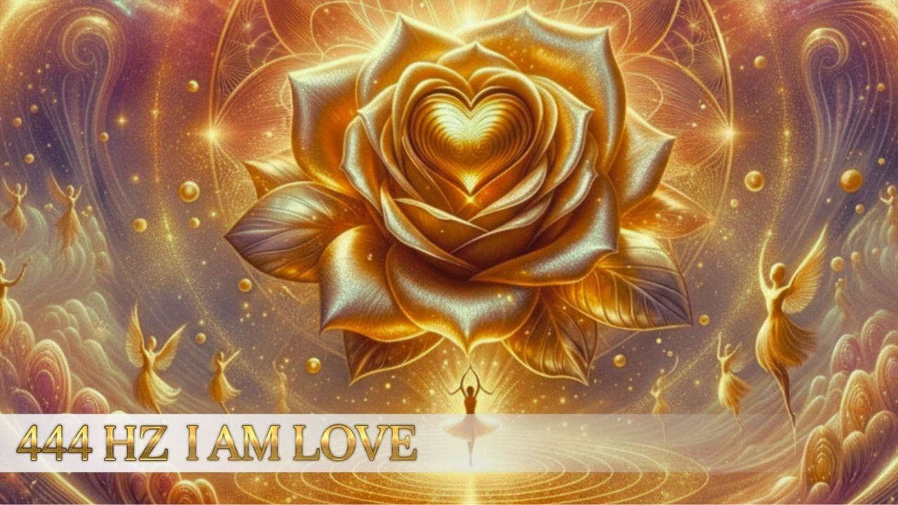 444HZ I Am Love | A Sacred Journey Song, Manifestation Meditation