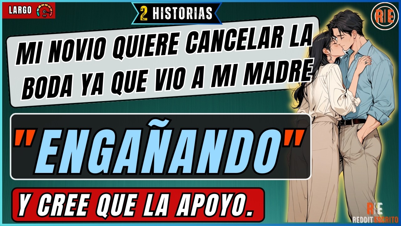 Mi prometido vio a mi madre besando a otro hombre. 💔 Piensa que ella es infiel y que yo la apoyo. 😢