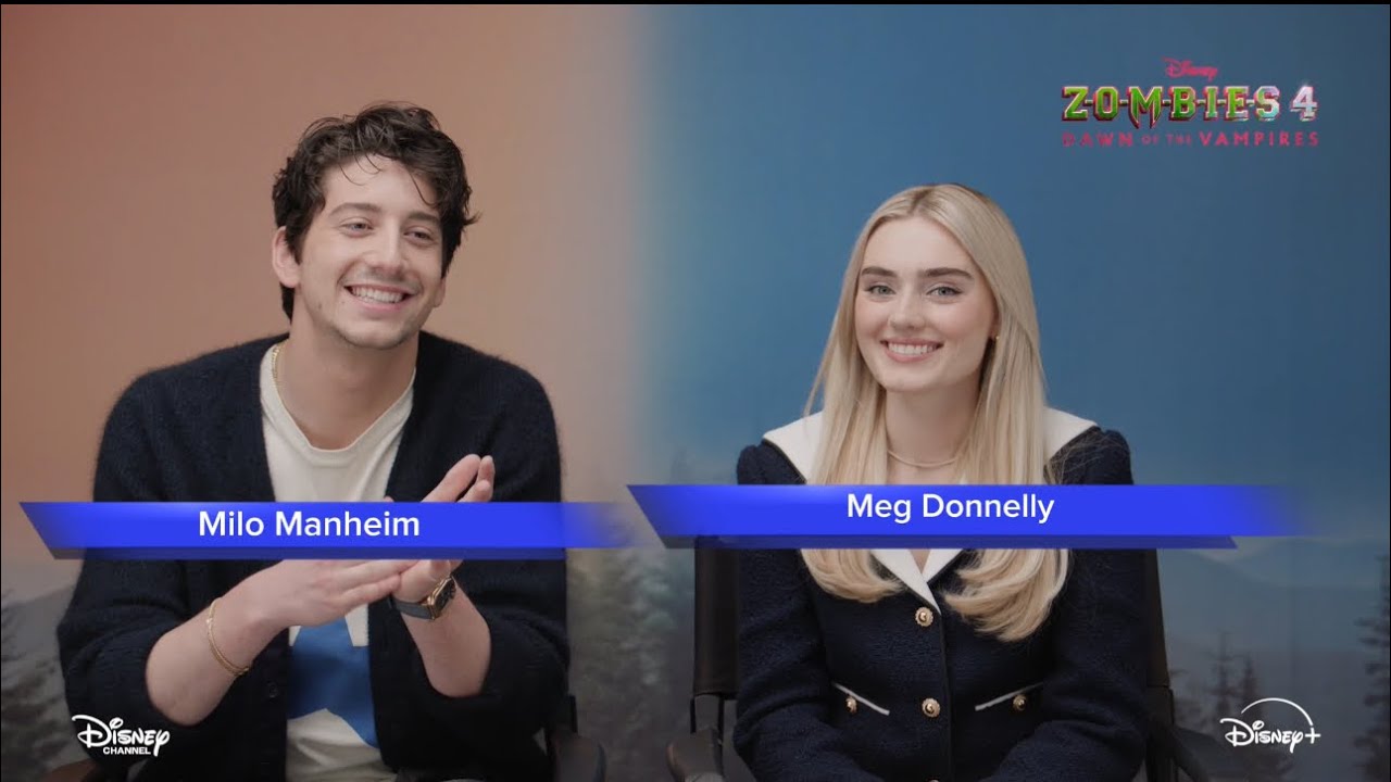 Milo Manheim & Meg Donnelly chat Zombies 4