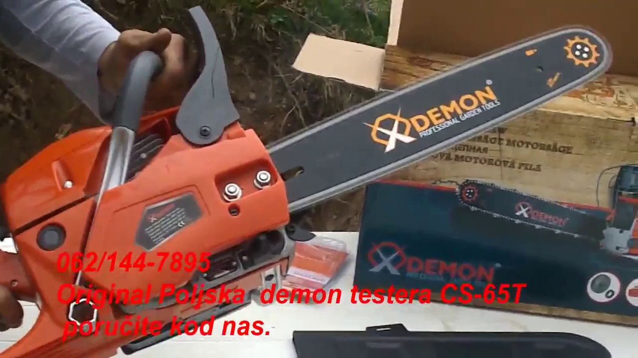 Demon testera - motorka CS-65T  Nove  0621447895