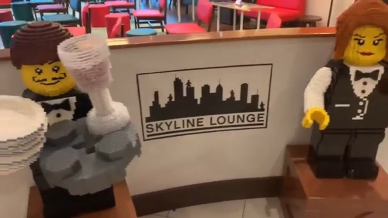 Lunch at the LegoLand Hotel | Skyline Lounge