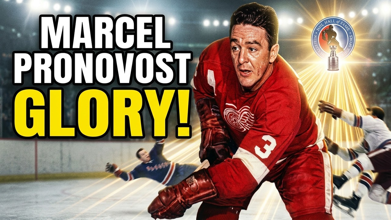 MARCEL PRONOVOST's Astonishing Path to NHL Hall of Fame Glory!