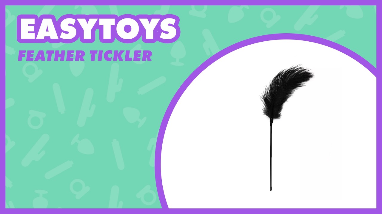 EasyToys Feather Tickler ✨ Soft, Playful & Precise Stimulation 💗 EasyToys