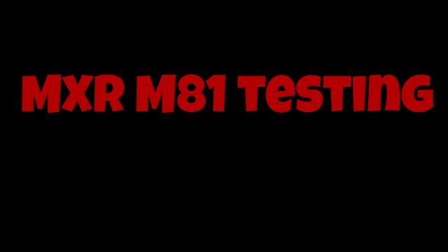 MXR M81 Bass Preamp Testing