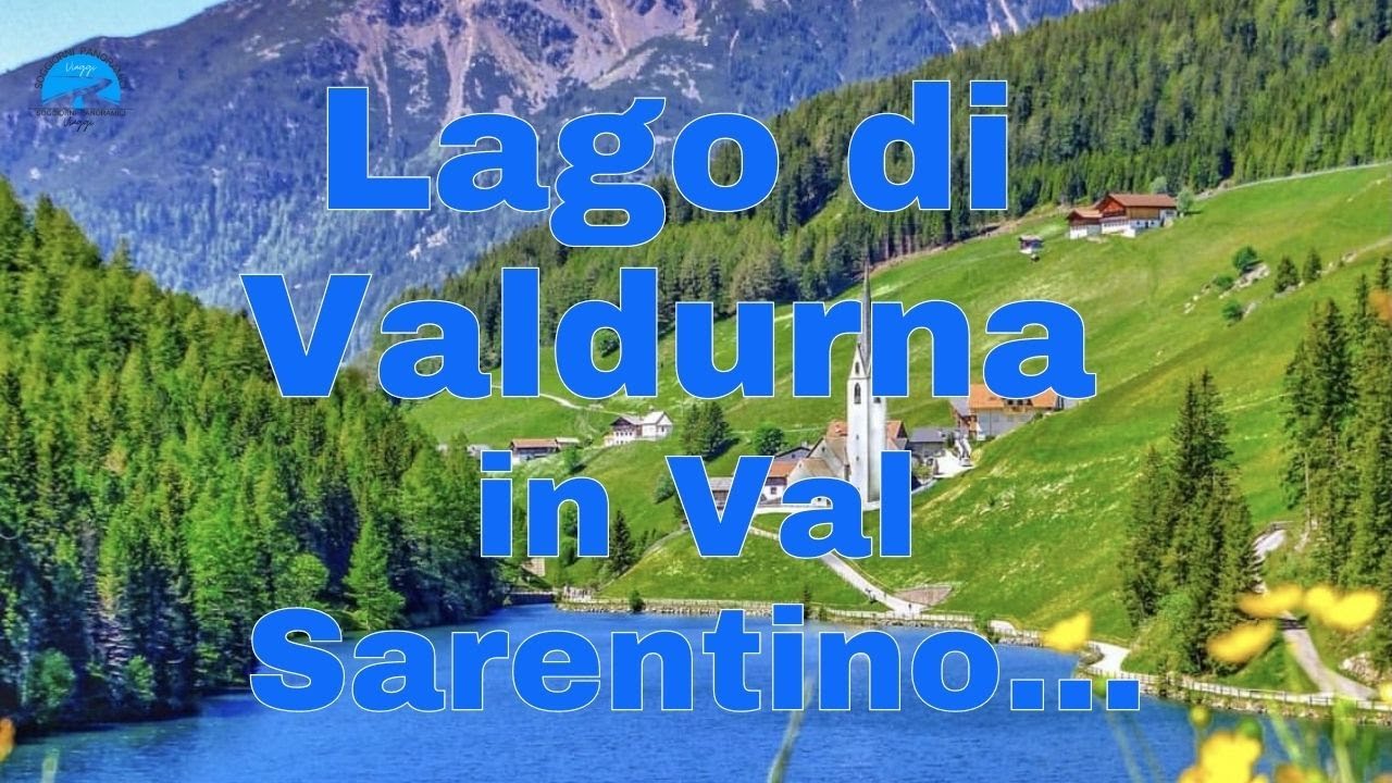 La meraviglia nascosta del Lago di Valdurna in Val Sarentino ti aspetta!