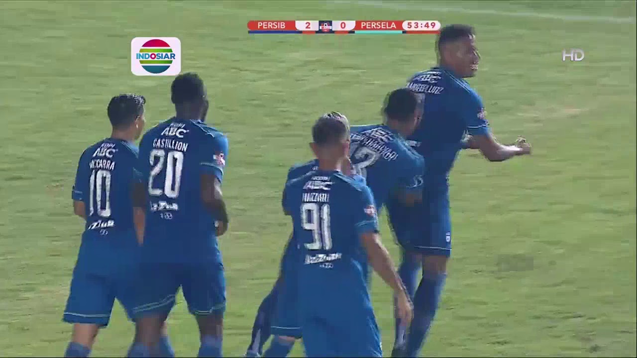 Gol Mengesankan Striker Persib, Wander Luiz ke Gawang Persela - Bola.com