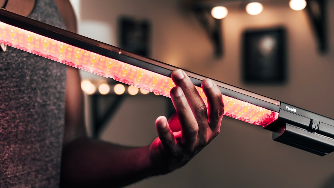 INSANE Portable RGB Light For UNDER $100! (Yongnuo YN360)
