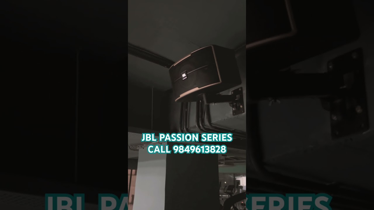 JBL PASSION  #music #jblprofessional #audioequipment #dj #jblsound #jblsetup#hyderabad#gym
