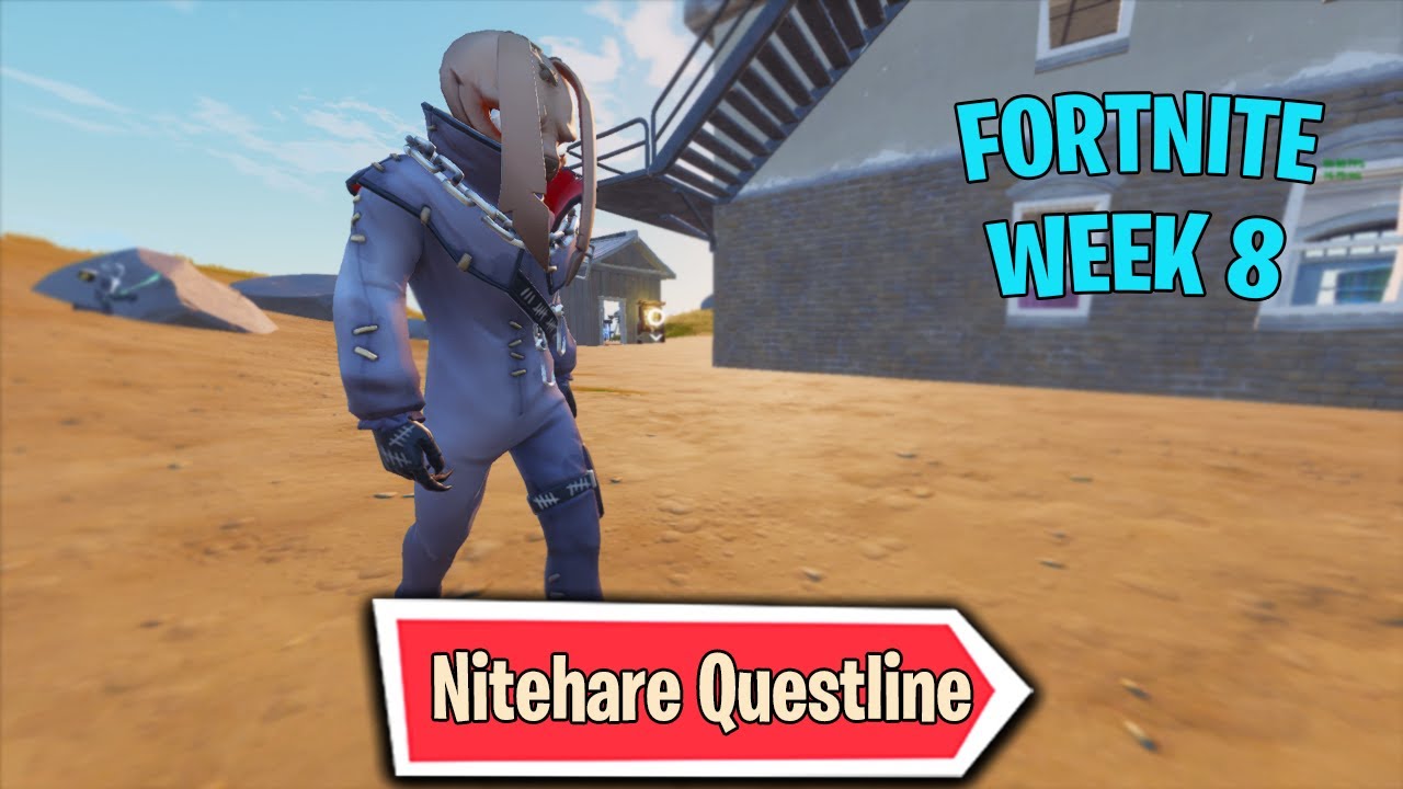 How to do the Nitehare Questline - Fortnite Chapter 2 Season 8 Punchcards