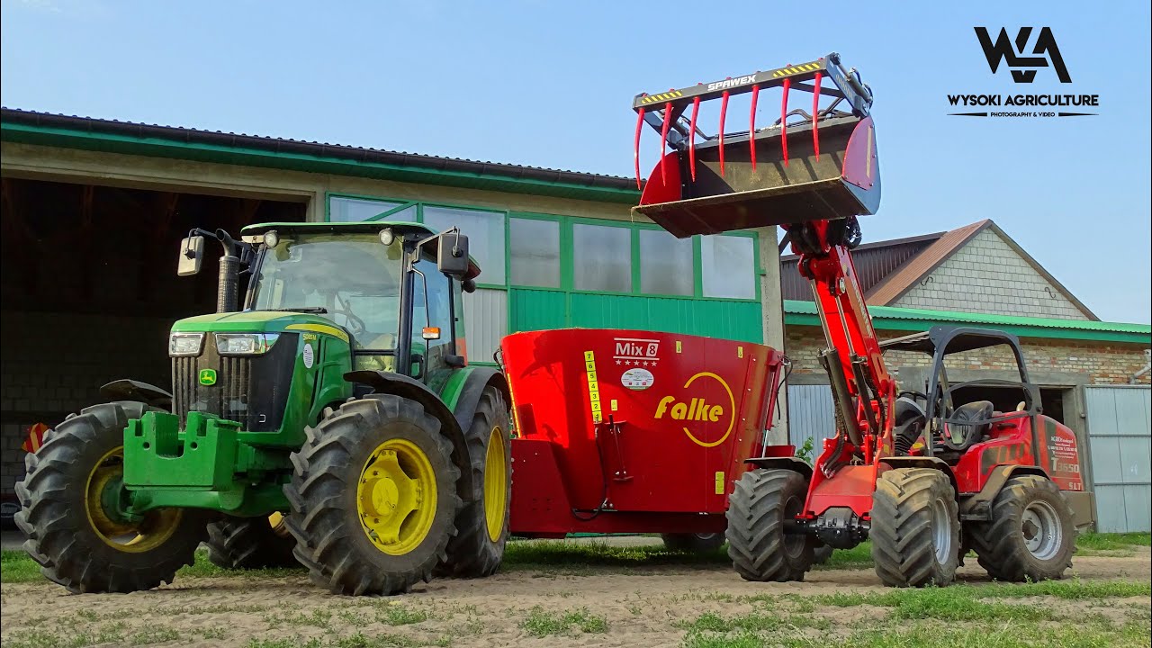 🔴Nowe nabytki!?🔥Sch&auml;ffer 3650T slt & Falke Mix 8🌾Test/Pokaz maszyn z Agro Frankopol🍃Codzienne obo🪢