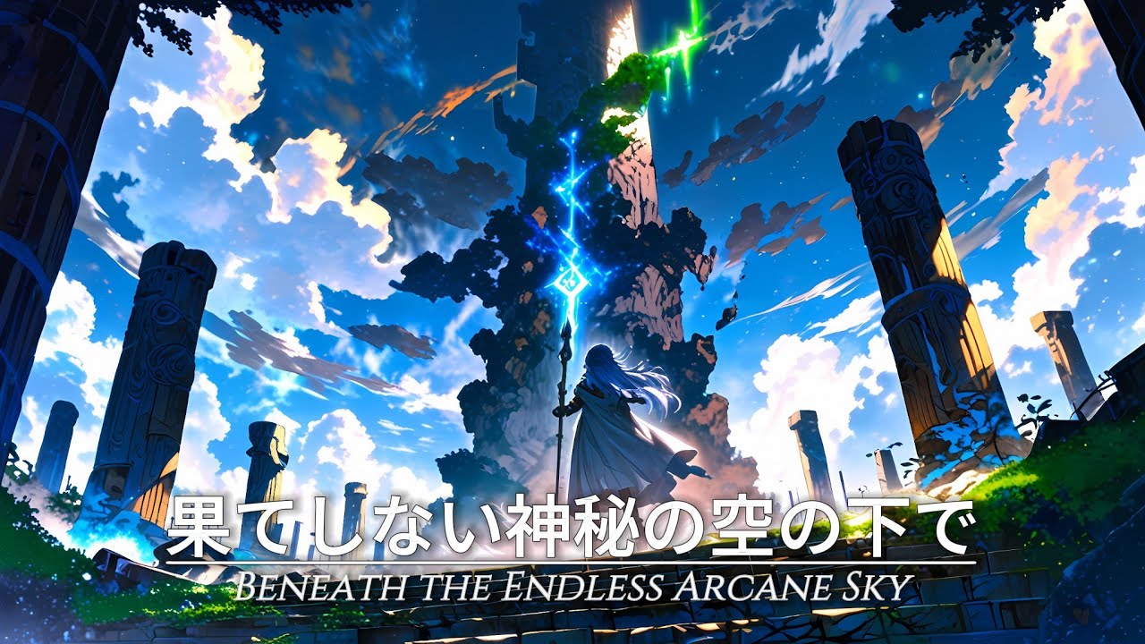 【ケルト/ファンタジー音楽】｢Beneath the Endless Arcane Sky / 果てしない神秘の空の下で｣1 Hour 睡眠・リラックスBGM / Fantasy